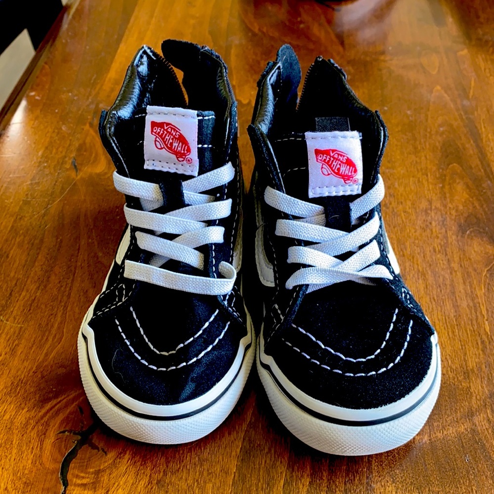 Toddler Black Vans